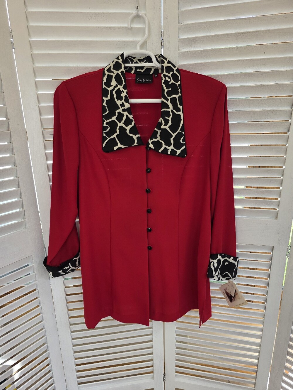 Anthony Women's Plus Size Button-up Blouse 18W
